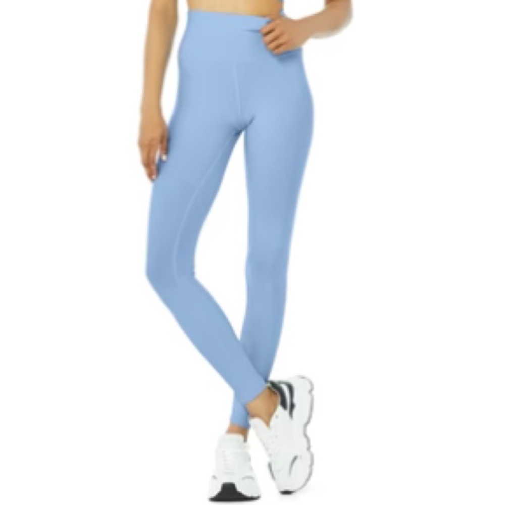 Alo High Waist Airlift Leggings Sky Blue Size Medium